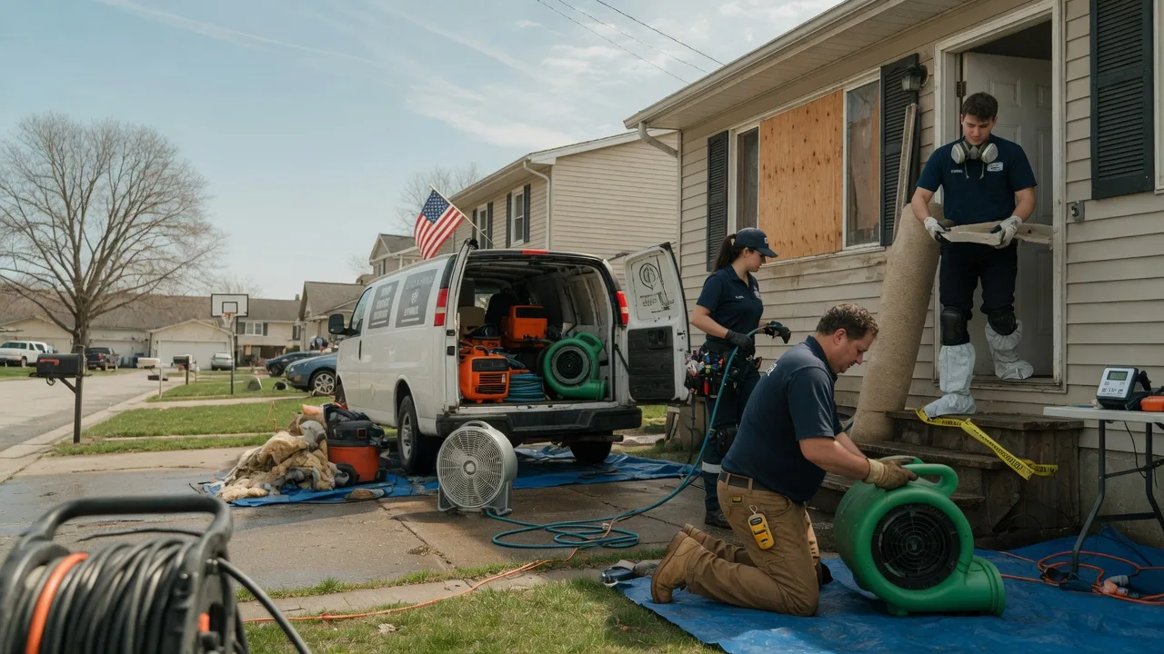 Water Damage Restoration in Kempner, TX near me
